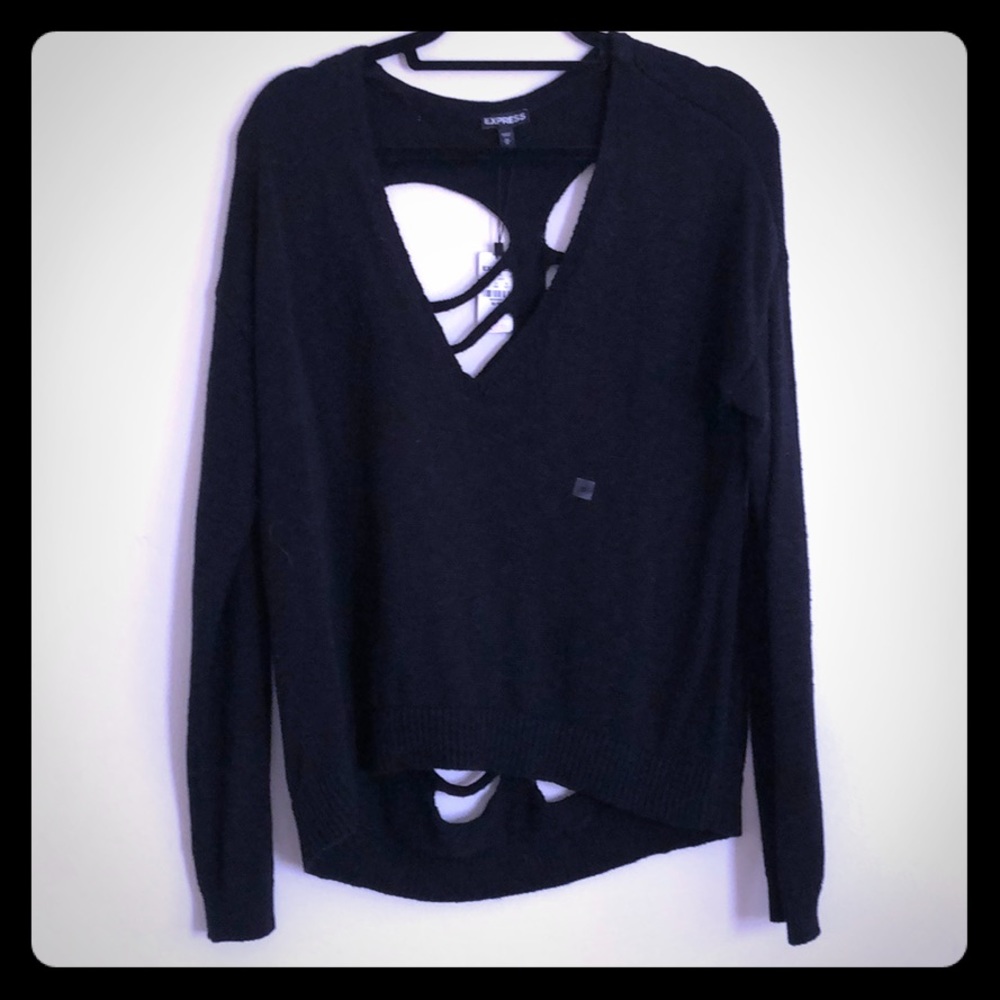Express Black Sweater